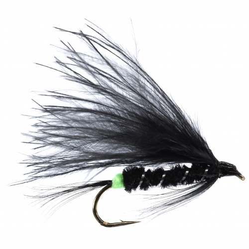 The Essential Fly Black Chenille Fishing Fly